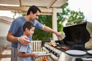 father-and-son-barbecue